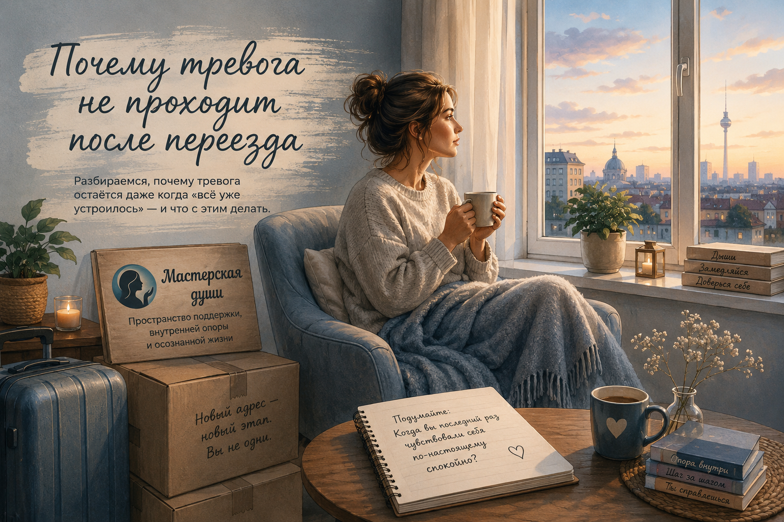 Почему тревога не проходит после переезда